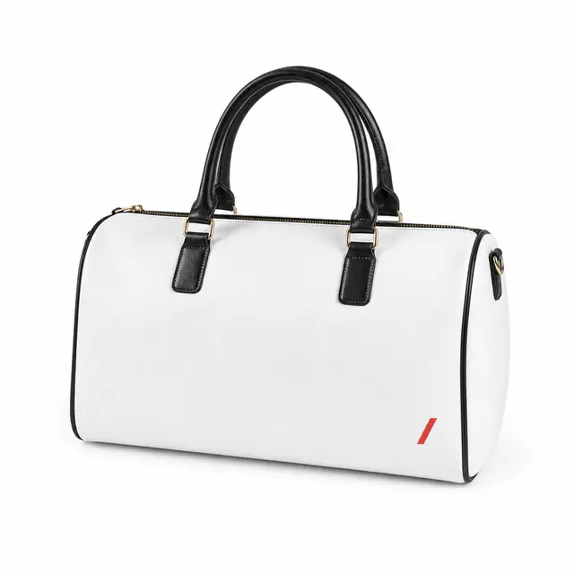 Faux Leather Travel Bag travel bag - faux-leather material and 1 compartments