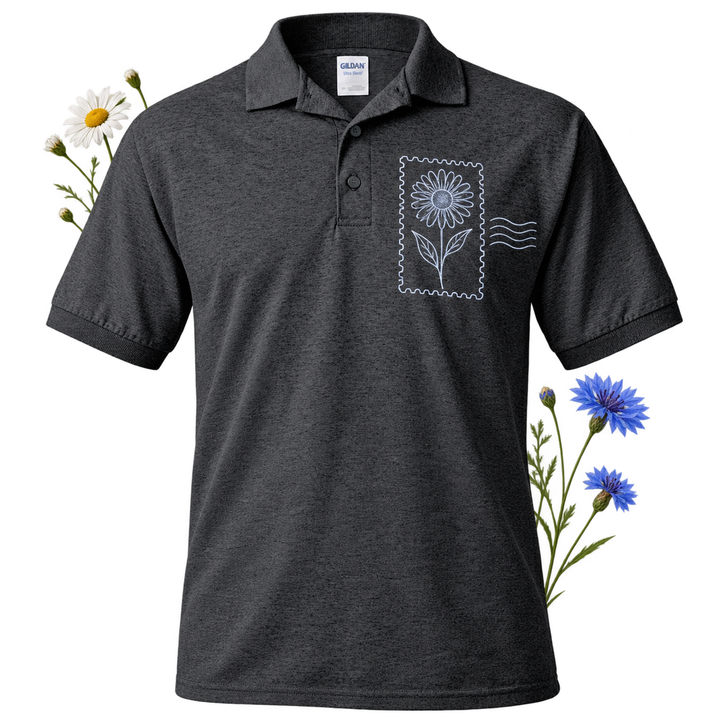 Gildan 8800 DryBlend Jersey Polo with a classic fit, short sleeves and a polo neckline