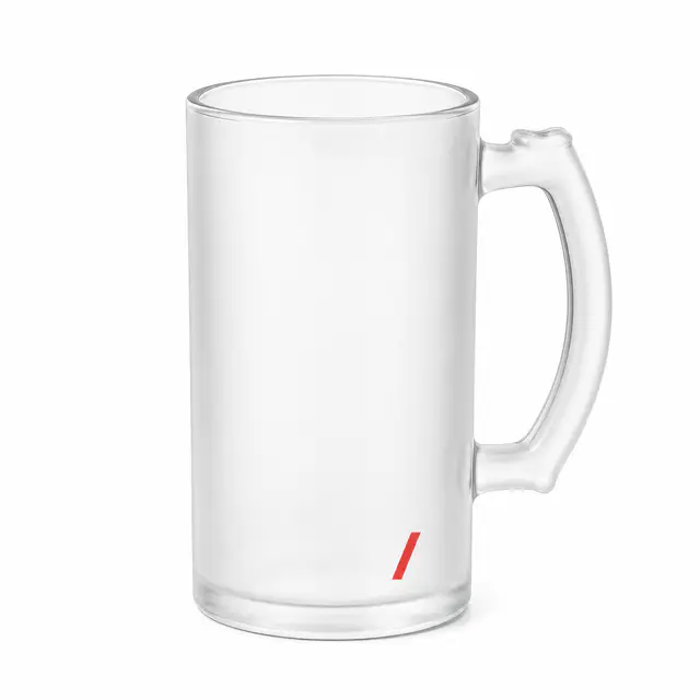 Glass Beer Mug 16oz