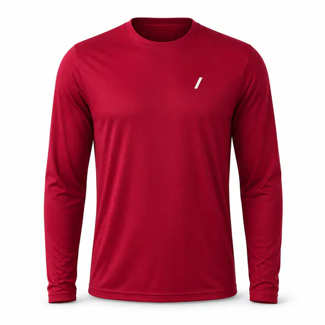 Hanes 482L Cool DRI Long Sleeve Performance T-Shirt — 4 oz polyester interlock