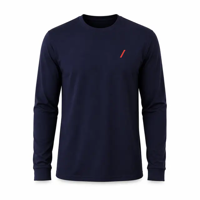 Hanes 484L Unisex Cool DRI Cotton Touch Long Sleeve T-Shirt - product hero image