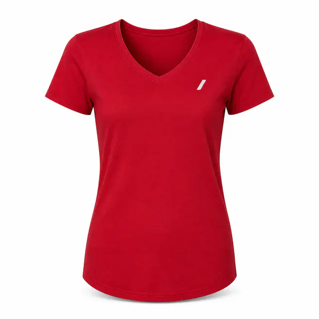 Hanes 5780 Women's Essential-T V-Neck — classic-fit 5 oz cotton tee