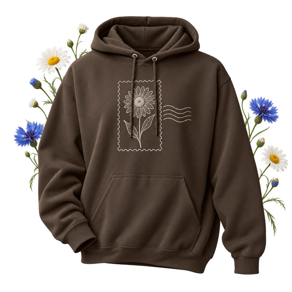 Hanes F170 Ultimate Cotton Hooded Sweatshirt — adult unisex pullover with long sleeves and a cotton-polyester blend
