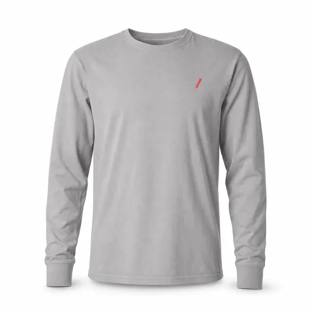 Hanes GDH200 ComfortWash Garment-Dyed Long Sleeve - 5.5 oz 100% ring-spun cotton, relaxed fit, side seamed construction