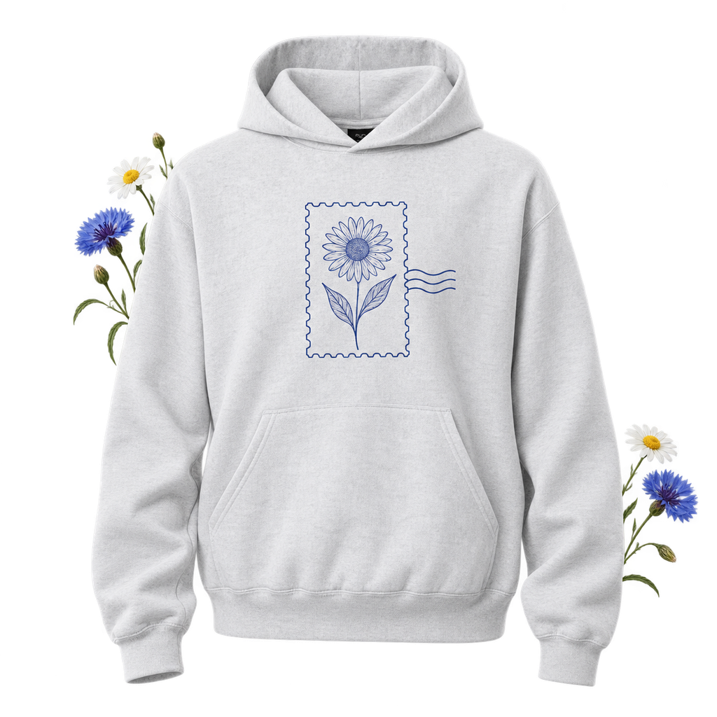 Hanes OG700 Beefy Sweats Hooded Sweatshirt with a hood and long sleeves