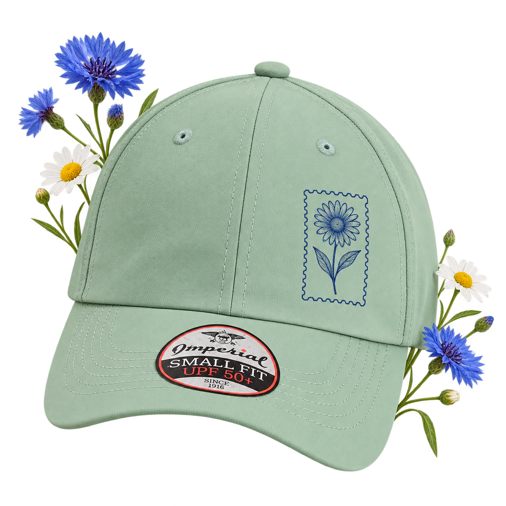 Imperial L210P The Original Small Fit Performance Cap with a low-profile six-panel crown and curved visor