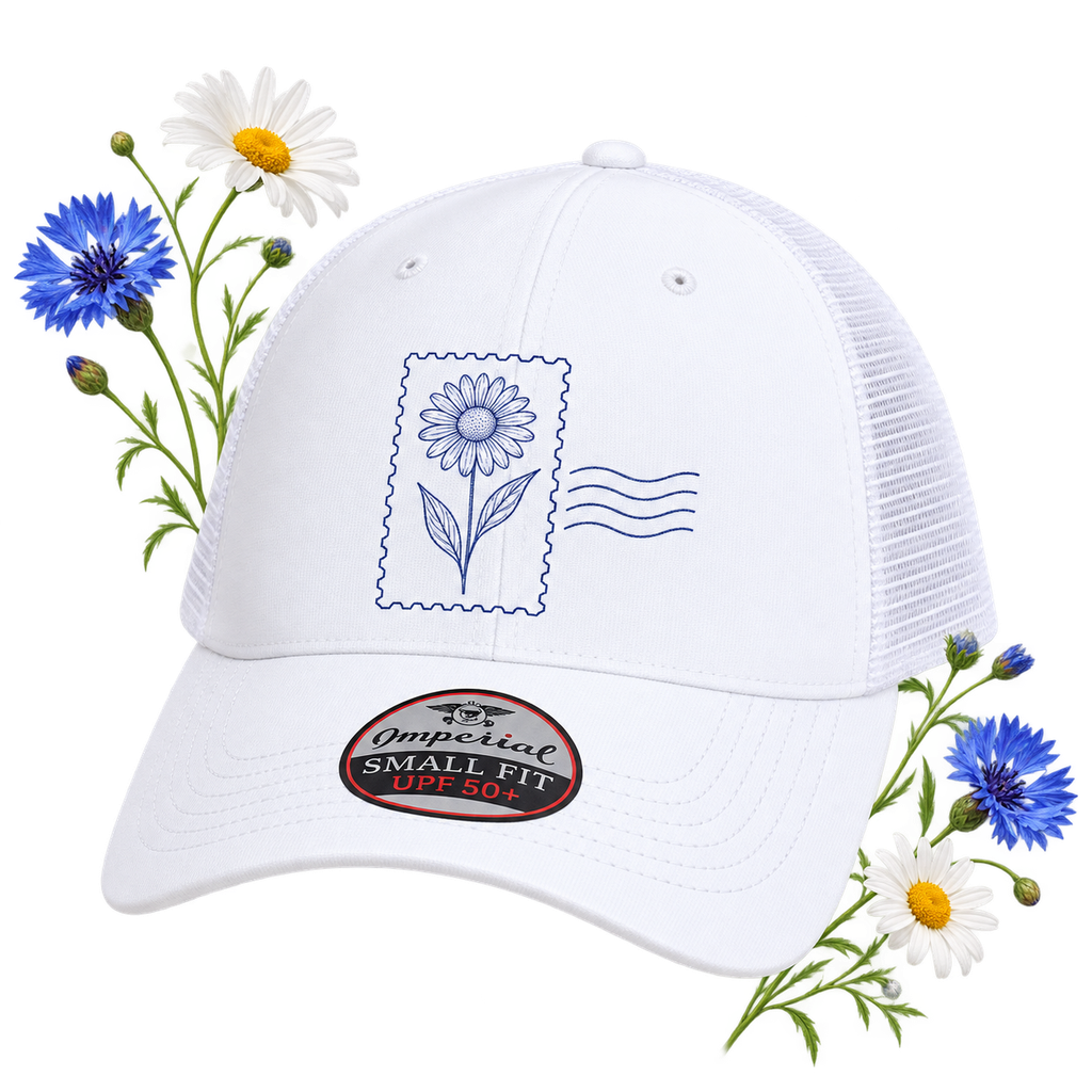 Imperial L338M The Hinsen Mesh Back Ponytail Cap — unstructured six-panel cap with a low profile