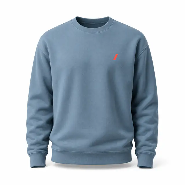 Independent Trading Co. IND3000 Heavyweight Crew — 10 oz cotton-poly fleece with cotton face