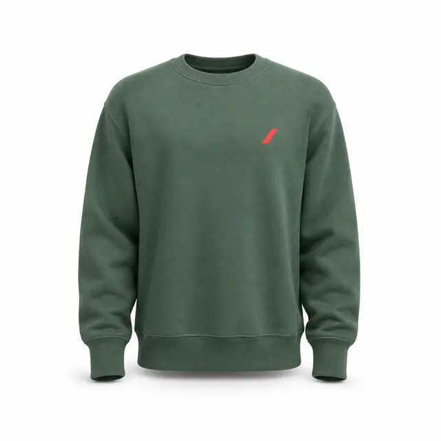 Independent Trading Co. IND5000C Legend Crew — 13.5 oz cross-grain cotton-poly fleece