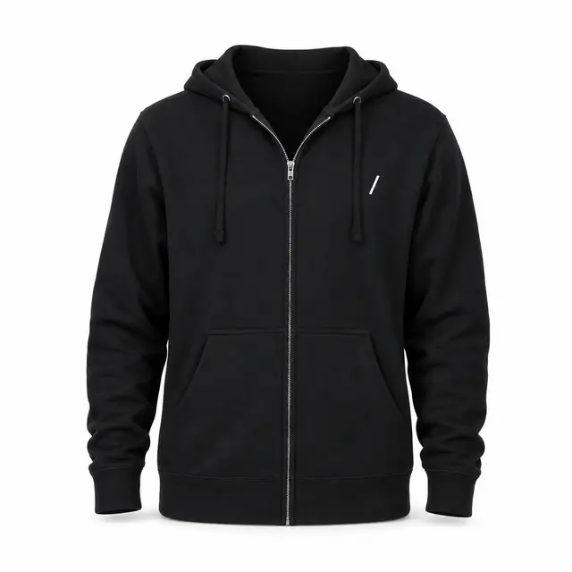 Independent Trading Co. SS4500Z Zip Hoodie — 8.5 oz 3-end fleece, full-zip, side-seamed construction