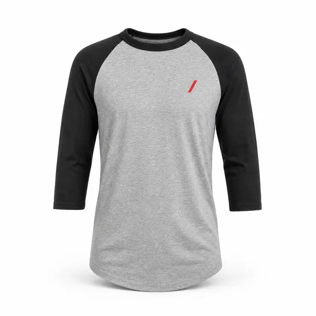 LAT Apparel 4420 Fine Jersey Colorblock Raglan - 4.5 oz 100% combed ring-spun cotton, regular fit, DTG, DTF, and screen print