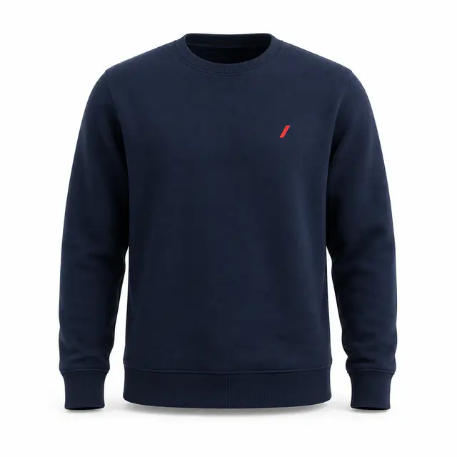Live & Tell 6925 Elevated Fleece Crewneck — 7.4 oz cotton-polyester three-end fleece