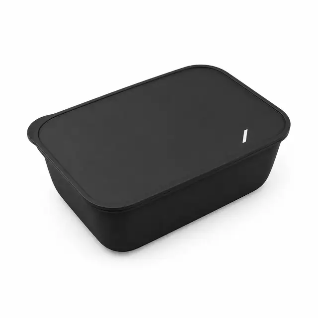 Leed's 1022-19 PLA Bento Box with Band and Utensils