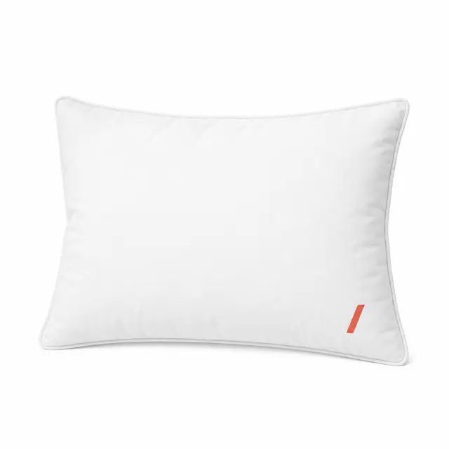 Print-on-demand lumbar pillow — rectangular polyester with custom print, fill insert included