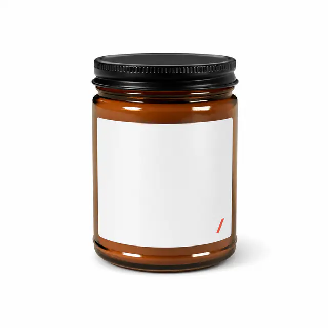 Lumient Scented Soy Candle Amber Jar