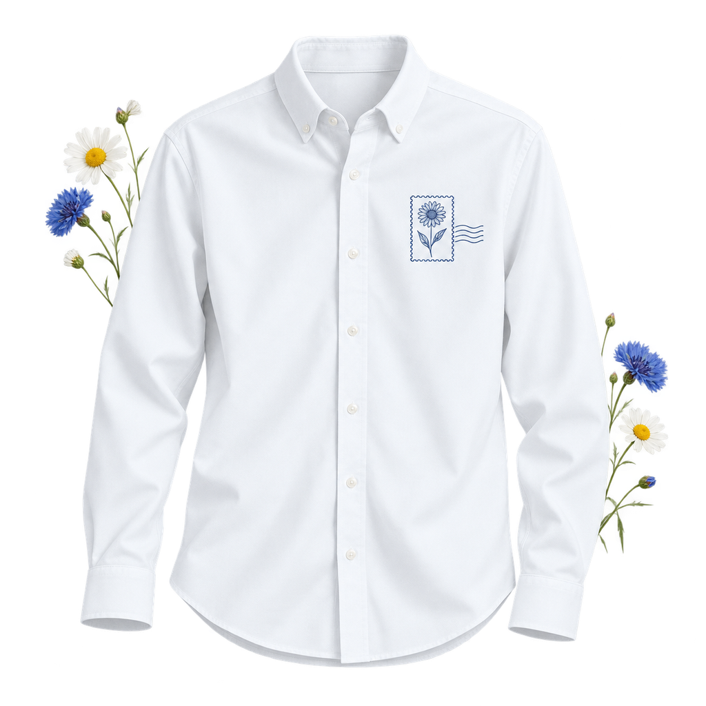 Mercer+Mettle MM2002 Long Sleeve Modern Oxford Shirt — 4.1 oz cotton/lyocell/polyester/spandex fabric
