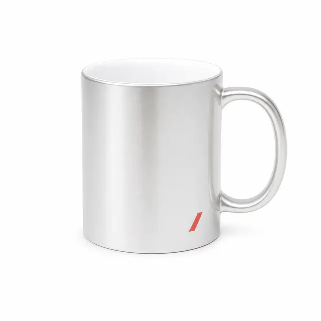Metallic Finish Ceramic Mug 11oz