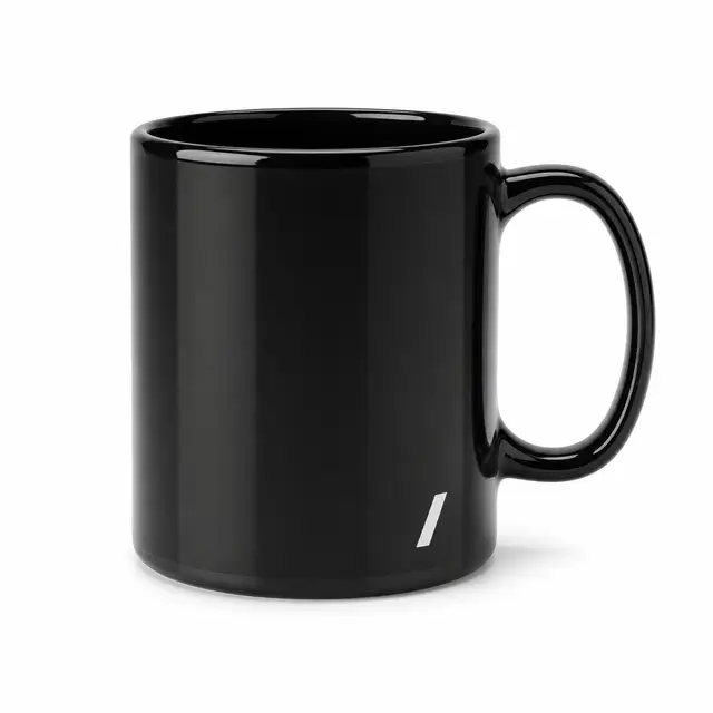 Mugz WGM79B Black Glossy Mug
