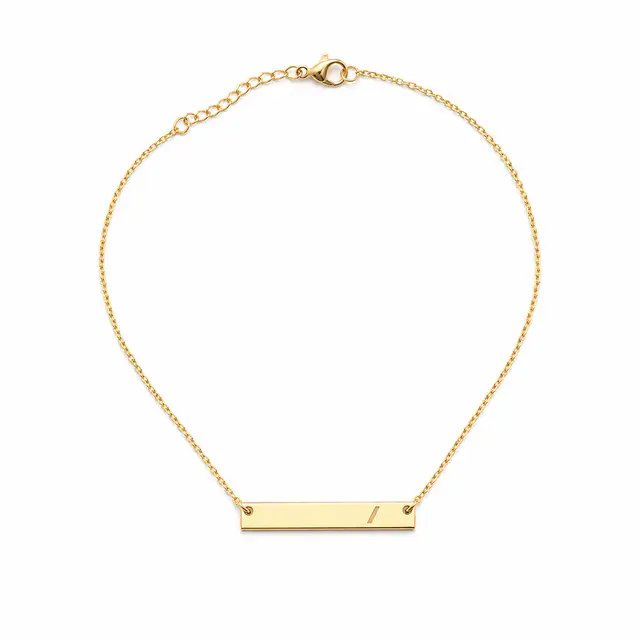 Horizontal Bar Necklace