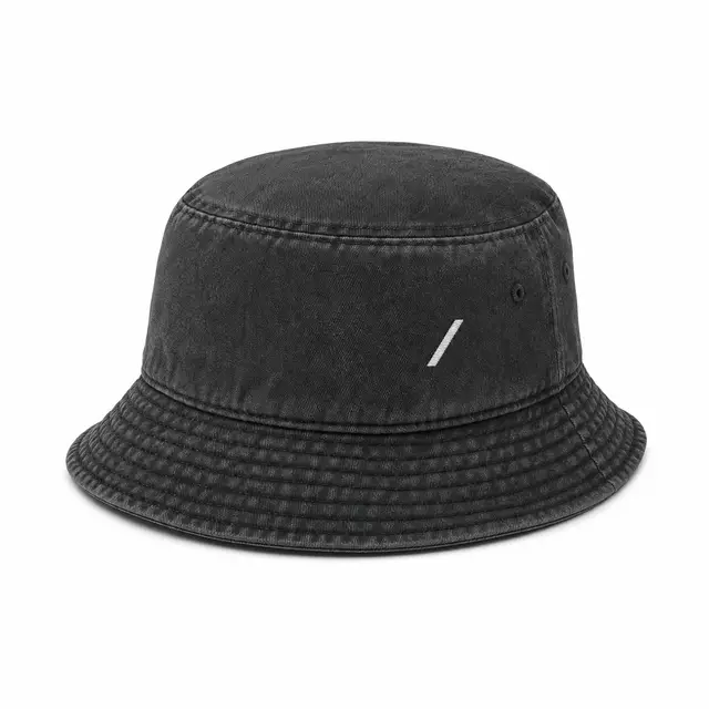 Newhattan 1500 Fashion Bucket Hat — cotton construction, bucket style, embroidery and screen print compatible