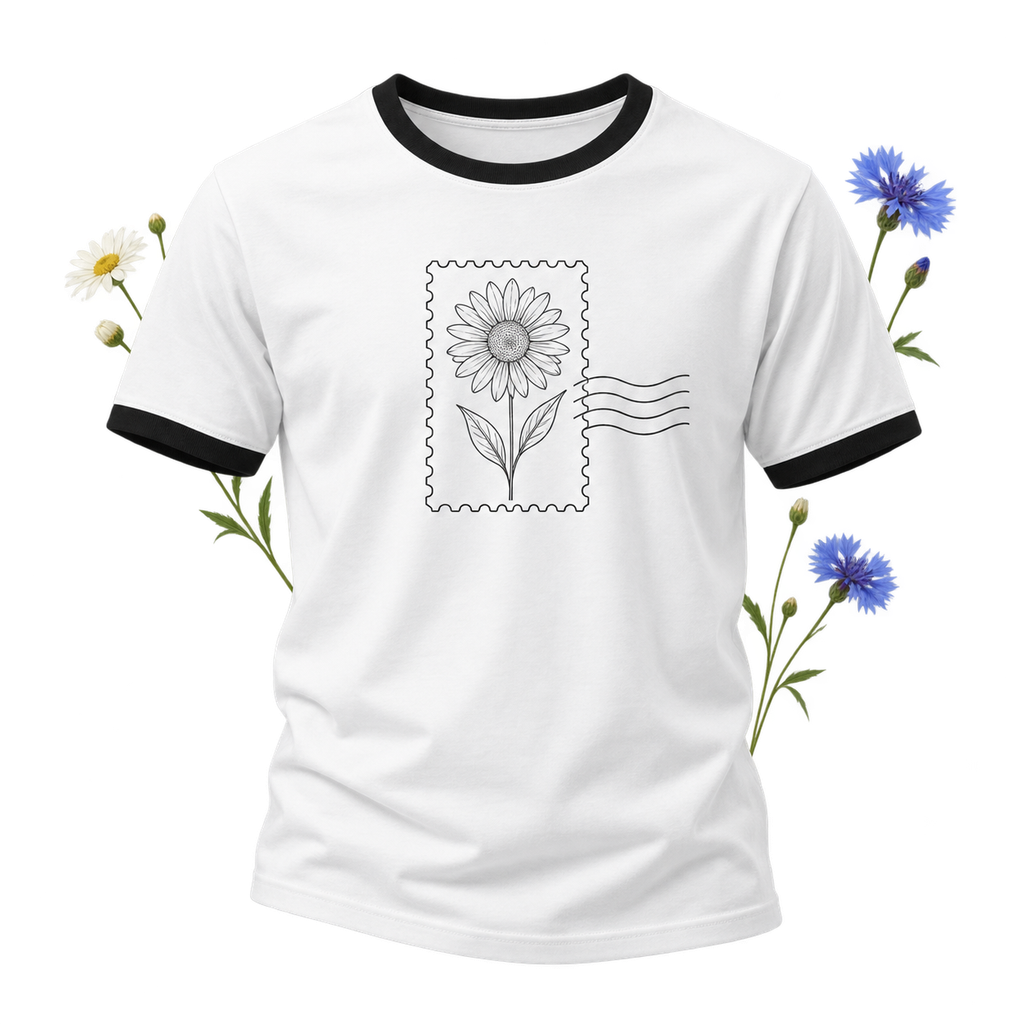 Next Level 3604 Ringer Tee - 4.3 oz 100% combed ring-spun cotton, regular fit, side seamed construction
