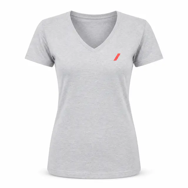 Next Level 3940 Women's Cotton V-Neck T-Shirt — 4.3 oz cotton jersey