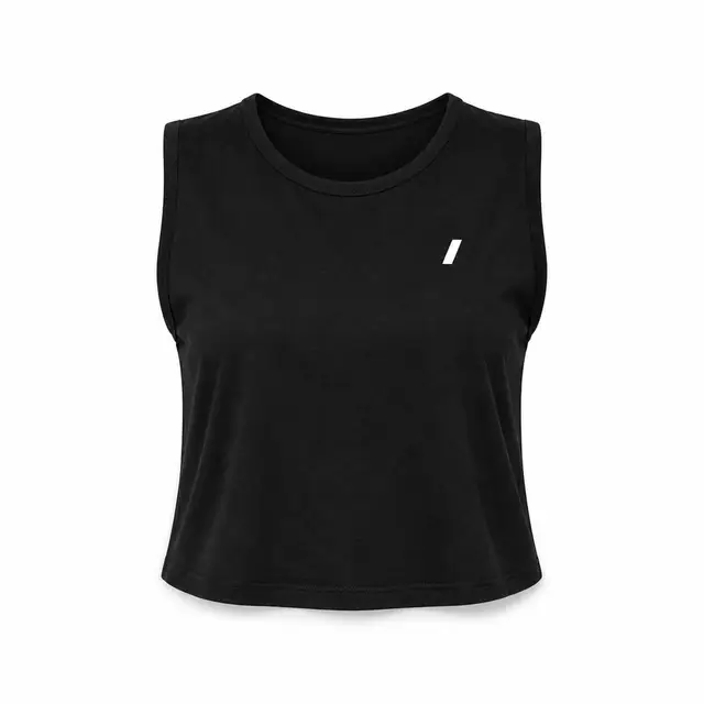 Next Level 5083 Women's Festival Cropped Tank — lightweight poly-cotton crop tank