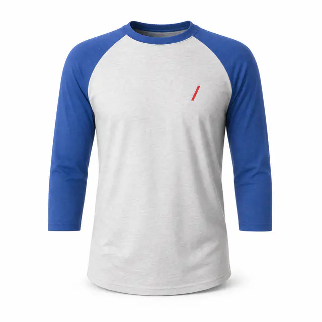Next Level 6051 Tri-Blend 3/4 Raglan Tee — 4.3 oz poly-cotton-rayon tri-blend, raglan sleeves