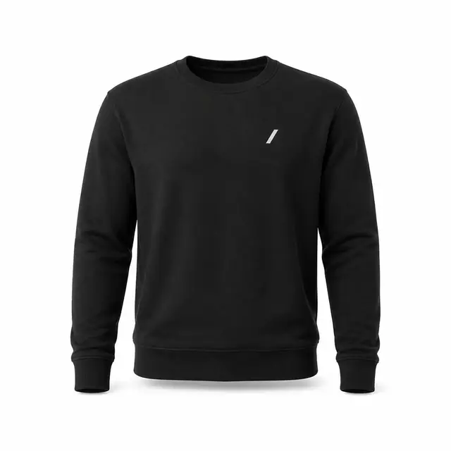 Next Level 9003 Santa Barbara Fleece Sweatshirt — 7.4 oz cotton-face fleece