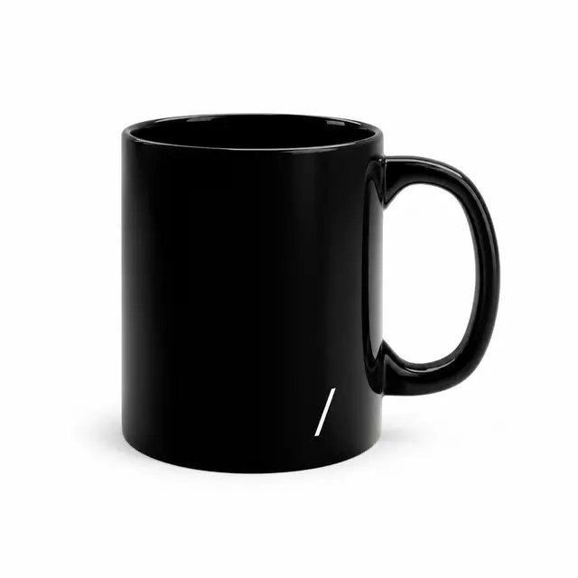 ORCA Coatings Black Coffee Mug 11oz