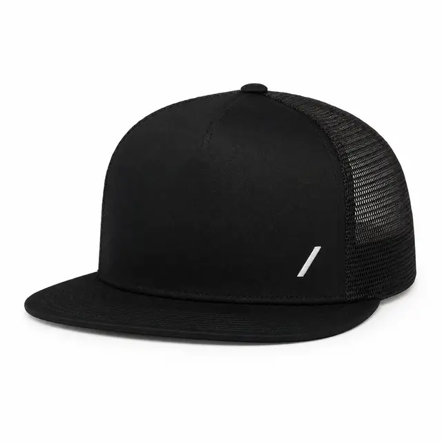 Pacific Headwear 4D7 D-Series 5-Panel Trucker Snapback Cap