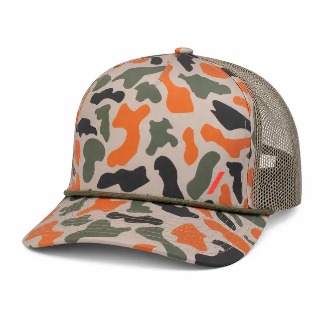 Pacific Headwear P685 Weekender Duck Camo 5-Panel Trucker Cap