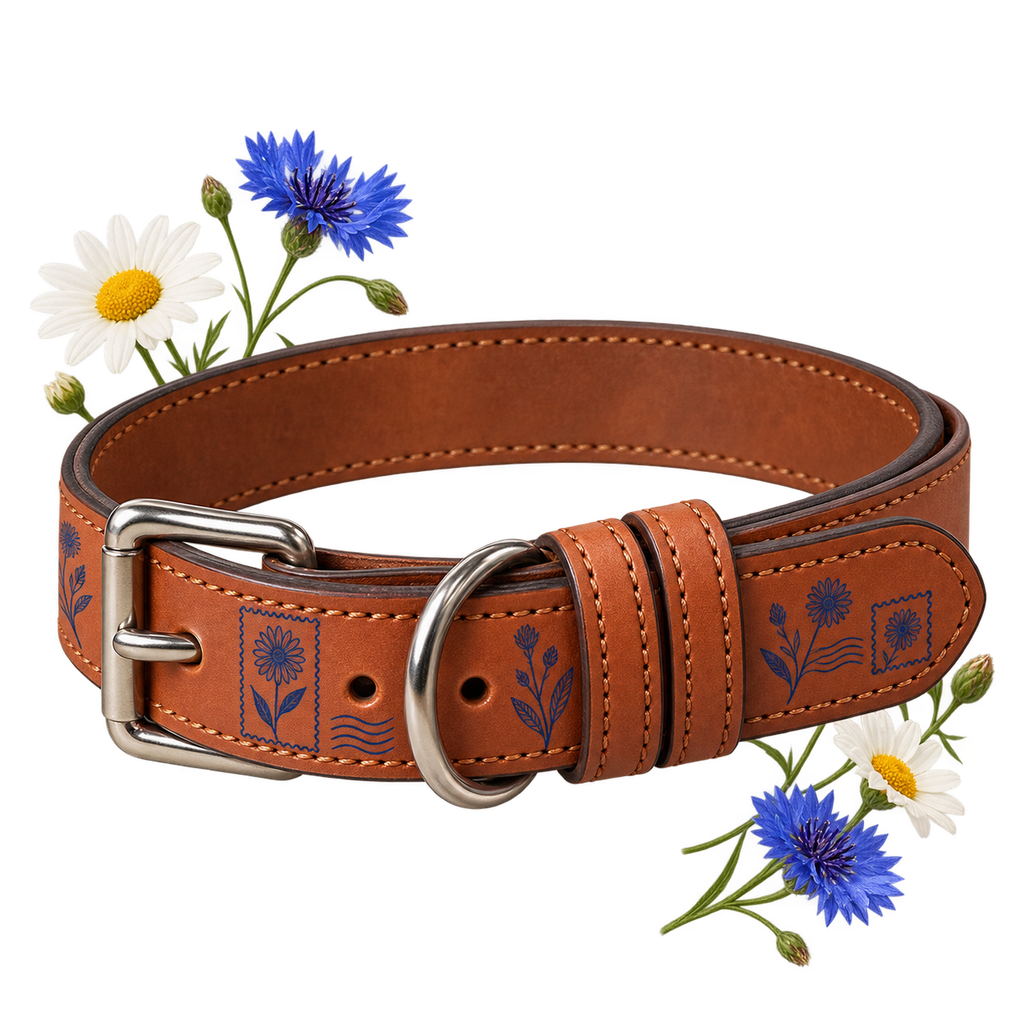Pet Collar, a pet walking accessory worn or held during a walk