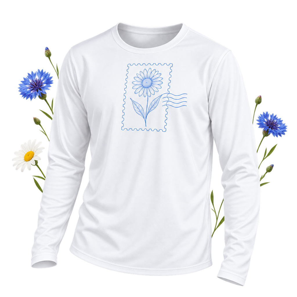Polyester Blend Long Sleeve Shirt with long sleeves