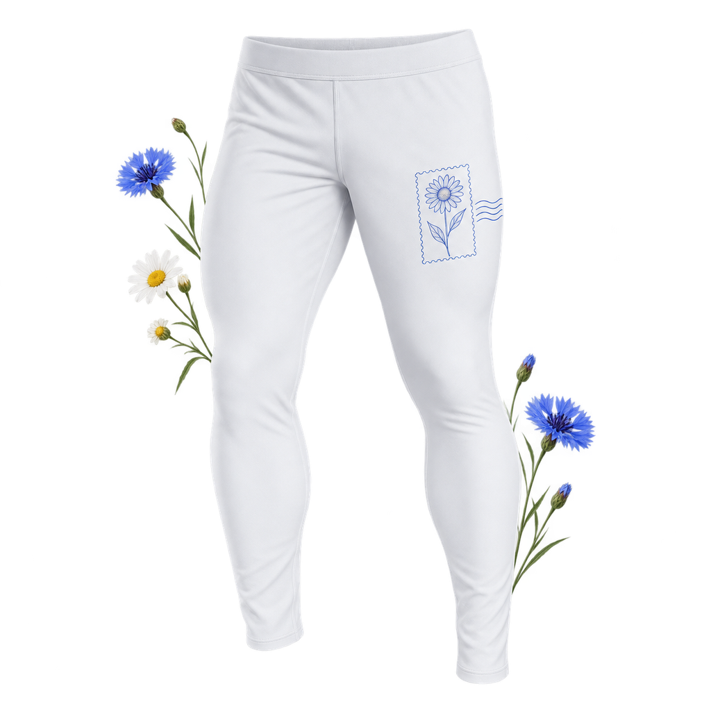 Polyester Blend Men's Leggings in a leggings shape