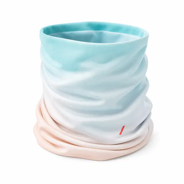 Print-on-demand polyester blend neck gaiter - polyester blend material type