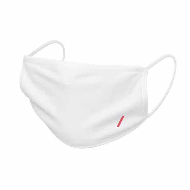Print-on-demand polyester face mask — reusable sublimation-printed mask with adjustable ear loops