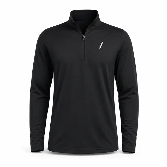 Polyester Quarter-Zip Pullover