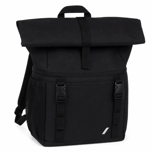 Port Authority BG501 18-Can Backpack Cooler — 600D polyester with PEVA lining, 1,288 cubic inches