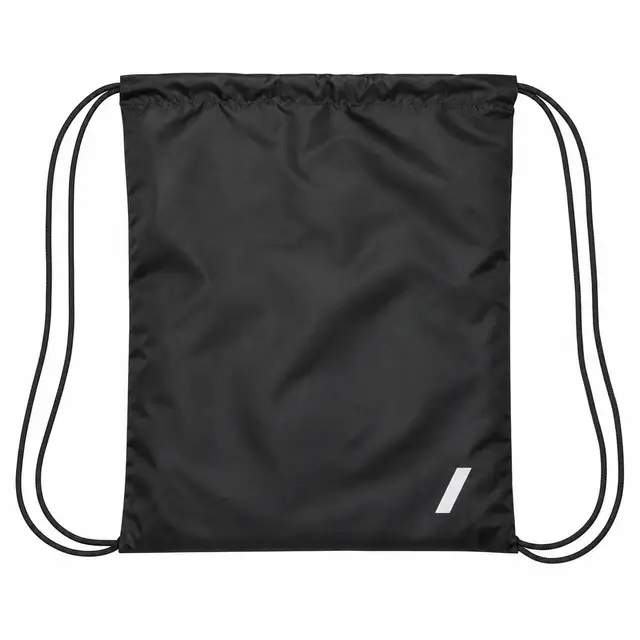 Port Authority BG615 Ultra-Core Cinch Pack — 210D polyester, 610 cubic inches, reinforced drawstring