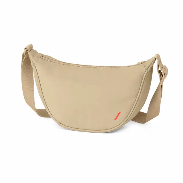Port Authority BG937 Matte Crossbody — compact 3.5-liter polyester zip bag