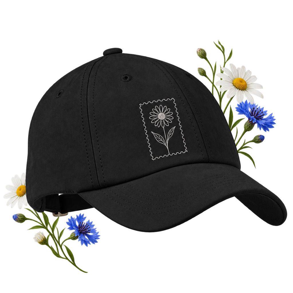 Port Authority C850 Sueded Cap with a lightly structured low-profile crown and self-fabric slide closure