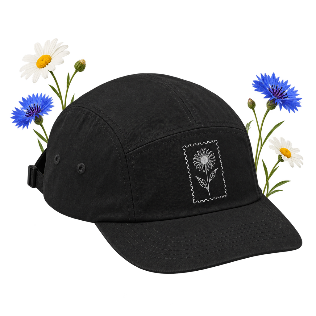 Port Authority C970 Brushed Cotton Camper Cap in 100% brushed cotton canvas with an unstructured mid-profile crown