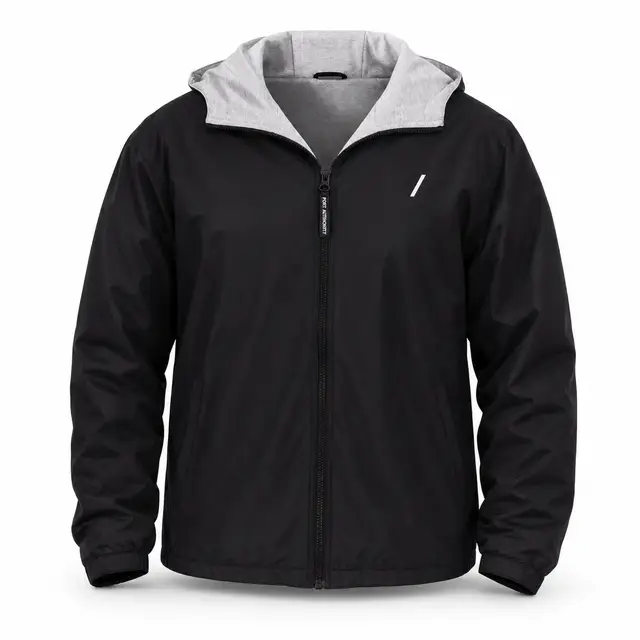 Port Authority JP56 Team Jacket — 100% Teklon nylon shell, regular fit, collared, tagless, embroidery compatible