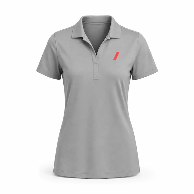 Port Authority L568 polo - Polyester fabric and 5.8 oz weight, DTF compatible