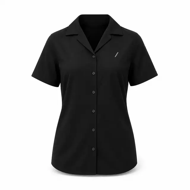 Port Authority LW400 Women's Performance Staff Shirt — 3.3 oz 100% polyester, slim fit, collared
