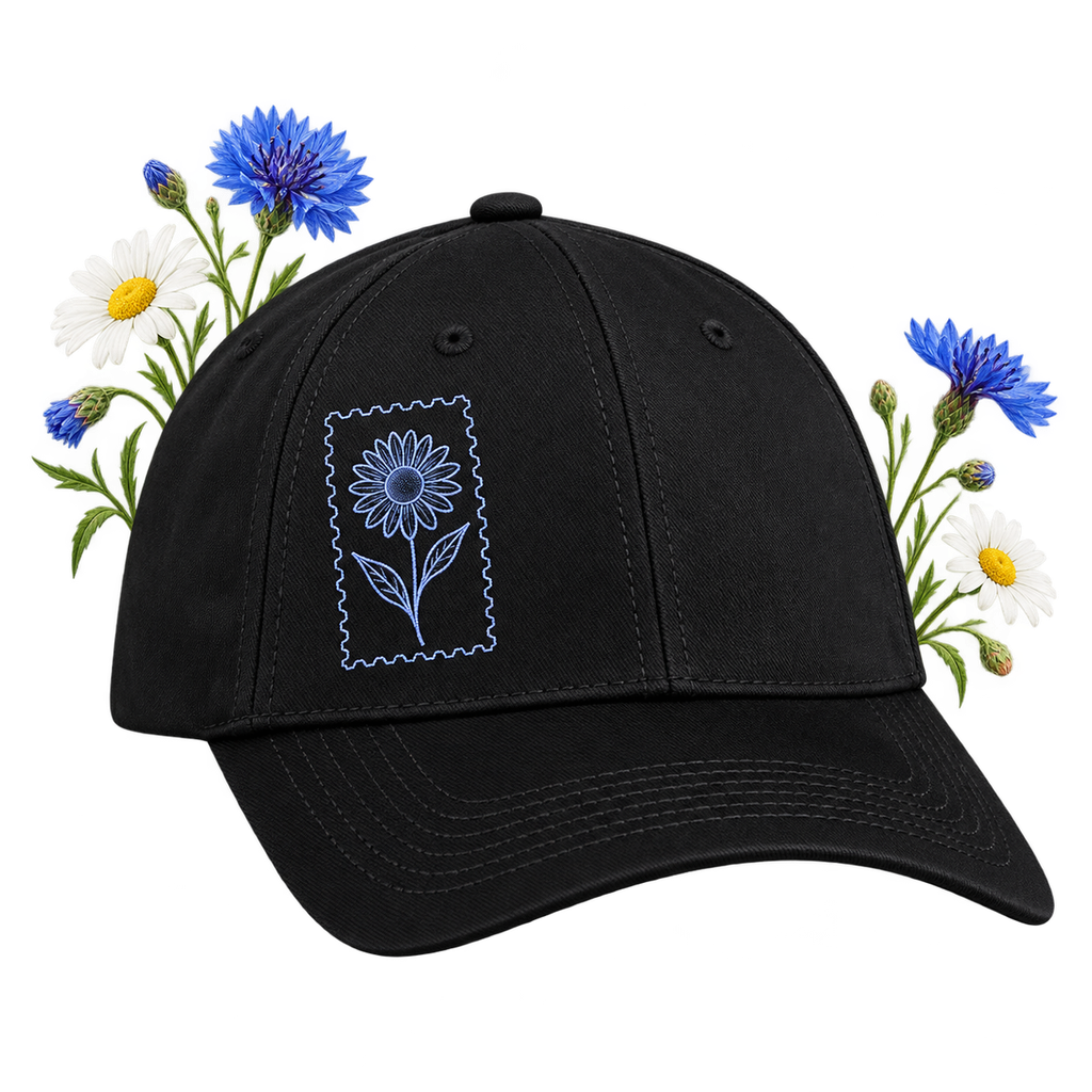 Port Authority YCP80 Youth Six-Panel Twill Cap — structured, mid-profile design with hook-and-loop closure