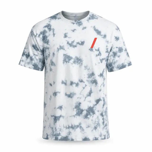 Port & Company PC145 Crystal Tie-Dye Tee — 5.4 oz ring-spun cotton, individually hand-dyed crystal pattern