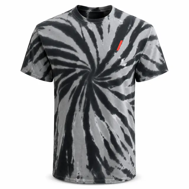 Port & Company PC147 Tie-Dye Tee — 5.4 oz ring-spun cotton, vibrant spiral tie-dye, DTG compatible