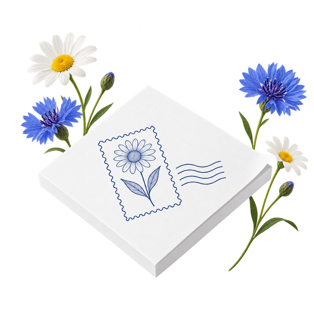 Post-it Note Pads, paper pages for notes and short messages